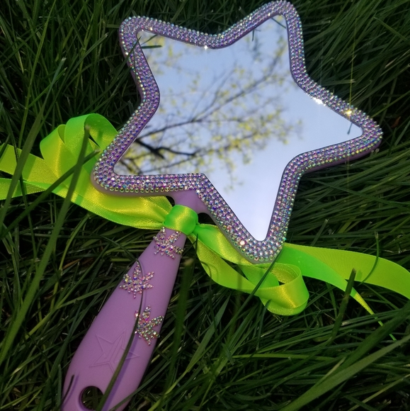 🆕️Jeffree Star, Custom Bling Soft Purple Mirror - Picture 7 of 8